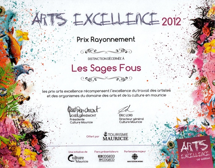 Prix Arts excellence